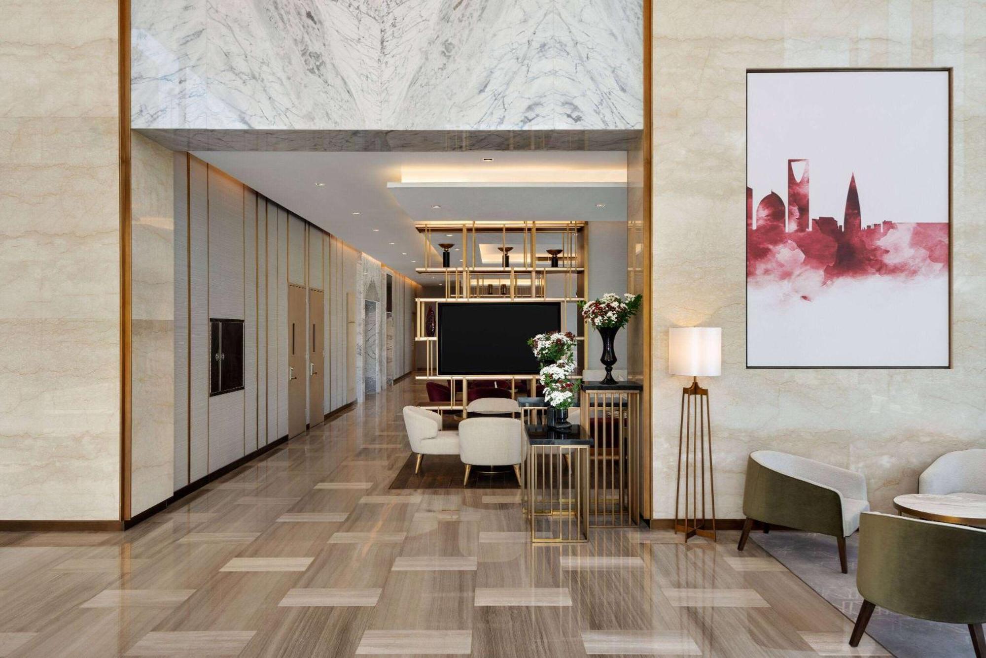 Ramada By Wyndham Riyadh King Fahd Road Exterior photo The lobby of the hotel